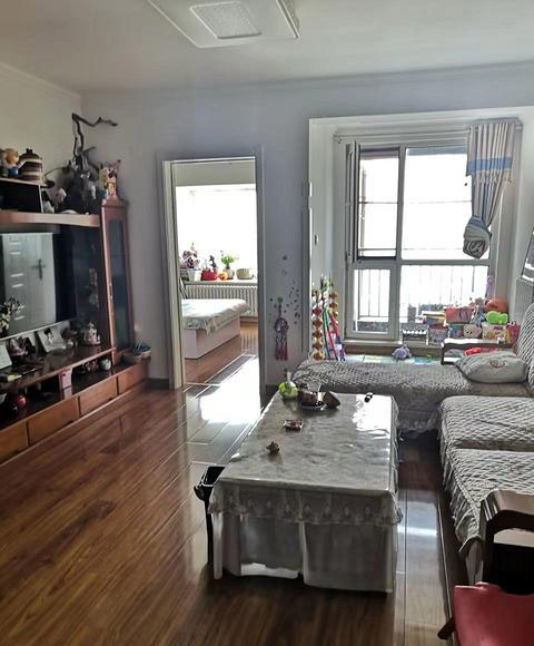 地铁口5分钟！尚乐城 套二南厅精装 南北通